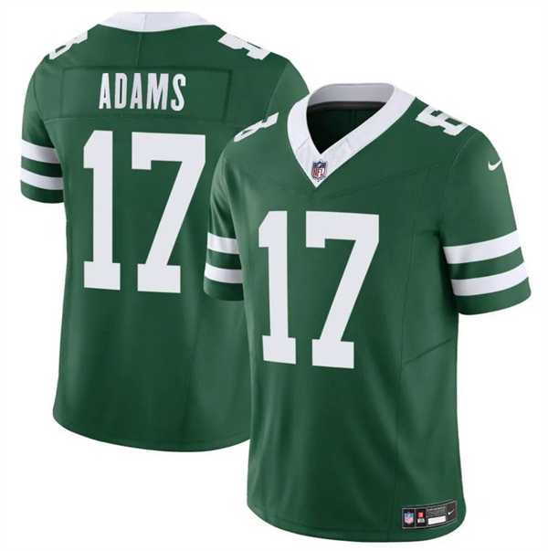 Men & Women & Youth New York Jets #17 Davante Adams Green 2024 F.U.S.E. Throwback Limited Football Stitched Jersey